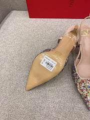 Bagsaaa Valentino VLOGO GLOW Crystal SLINGBACK MULTICOLOR PUMP 80 MM  - 3