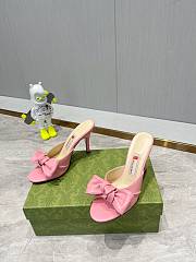 	 Bagsaaa Gucci Leather Pink Mules - 5
