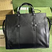 Bagsaaa Gucci Duffel Black Bag - 47x 36x 24cm - 5