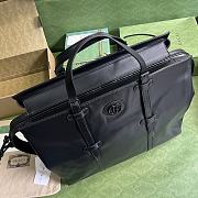 Bagsaaa Gucci Duffel Black Bag - 47x 36x 24cm - 3
