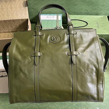 	 Bagsaaa Gucci Duffel Green Bag - 47x 36x 24cm