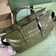 	 Bagsaaa Gucci Duffel Green Bag - 47x 36x 24cm - 6