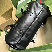 	 Bagsaaa Gucci Small duffle bag with tonal Double G Black - 28.5x 16x 16cm - 3