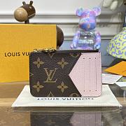 Bagsaaa Louis Vuitton Romy Monogram Card Holder 5 colors - 12 x 8 x 0.8 cm - 3