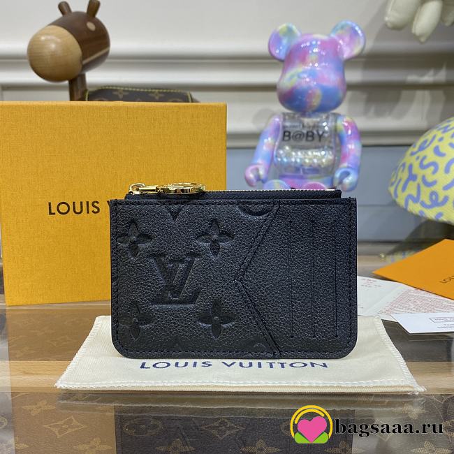 	 Bagsaaa Louis Vuitton Romy Card Holder 5 colors - 12 x 8 x 0.8 cm - 1