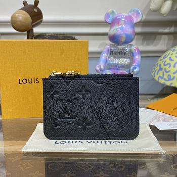 	 Bagsaaa Louis Vuitton Romy Card Holder 5 colors - 12 x 8 x 0.8 cm