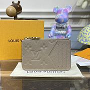 	 Bagsaaa Louis Vuitton Romy Card Holder 5 colors - 12 x 8 x 0.8 cm - 2