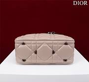 	 Bagsaaa Dior Lady 95.22 Nude Bag Black Hardware - 30×19×12cm - 6