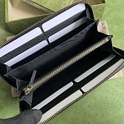Bagsaaa Gucci GG Marmont Zippy Black Wallet - 19.5x 111x 3cm - 4