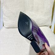 	 Bagsaaa Versace Purple Leather Heel - 5