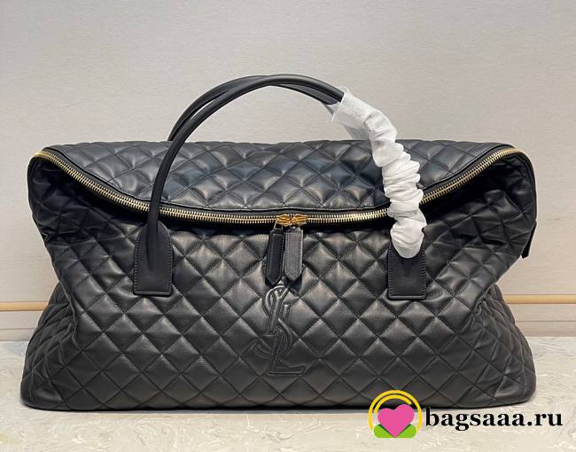 Bagsaaa YSL Es Giant Travel Bag In Quilted Leather - 56x19x50cm - 1