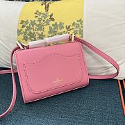 	 Bagsaaa Valentino Garavani small VLogo Type shoulder light pink bag - 18x13x5cm - 3