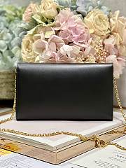 Bagsaaa Dior Bobby Wallet on Chain East West Black - 21.5×12×4cm - 2