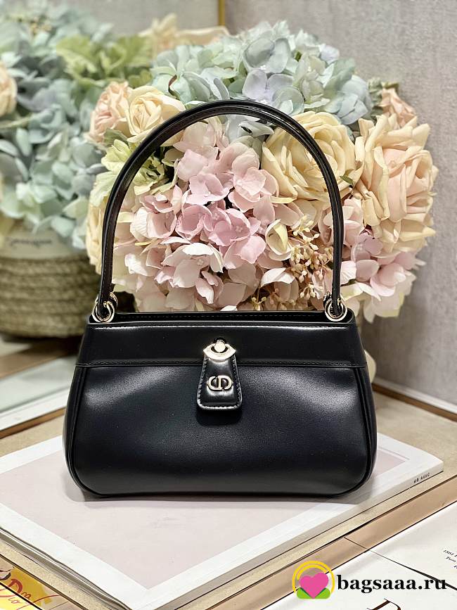 Bagsaaa Dior Small Key Black Box Calfskin Bag - 22 x 12.5 x 12cm - 1