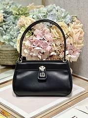 Bagsaaa Dior Small Key Black Box Calfskin Bag - 22 x 12.5 x 12cm - 1
