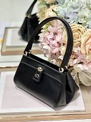 Bagsaaa Dior Small Key Black Box Calfskin Bag - 22 x 12.5 x 12cm - 5