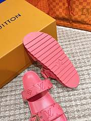 	 Bagsaaa Louis Vuitton Bom Dia Flat Comfort Mule Pink Monogram-embossed calf leather - 6