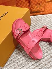 	 Bagsaaa Louis Vuitton Bom Dia Flat Comfort Mule Pink Monogram-embossed calf leather - 2