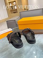Bagsaaa Louis Vuitton Bom Dia Flat Comfort Mule Monogram Brown - 6