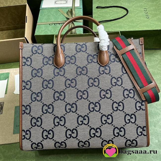 Bagsaaa Gucci Jumbo GG tote bag - 37x32.5x15cm - 1