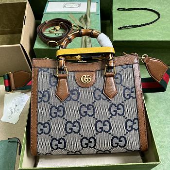 Bagsaaa Gucci Diana GG tote bag - 27*24*11cm