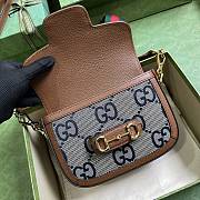 Bagsaaa Gucci Horsebit 1955 mini bag - 20.5*14*5cm - 4