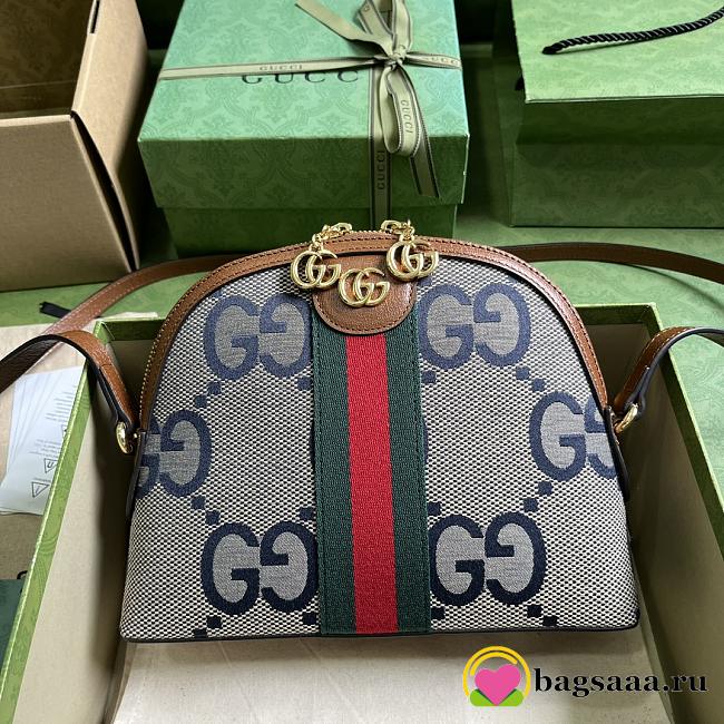 Bagsaaa Gucci Ophidia GG small shoulder bag - 23.5x 19x 8cm - 1