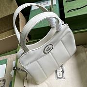 Bagsaaa Gucci Petite GG small tote white bag - 28x 21x 6.5cm - 2