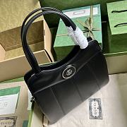 	 Bagsaaa Gucci Petite GG small tote black bag - 28x 21x 6.5cm - 5