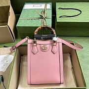Bagsaaa Gucci Diana mini tote bag - 15.5x 19.5x 6cm - 2