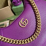 	 Bagsaaa Gucci Aphrodite small shoulder purple bag - 25x 19x 7cm - 6