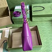 	 Bagsaaa Gucci Aphrodite small shoulder purple bag - 25x 19x 7cm - 5