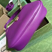 	 Bagsaaa Gucci Aphrodite small shoulder purple bag - 25x 19x 7cm - 2
