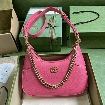 	 Bagsaaa Gucci Aphrodite small shoulder pink bag - 25x 19x 7cm