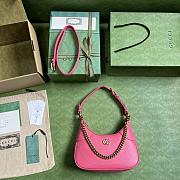 	 Bagsaaa Gucci Aphrodite small shoulder pink bag - 25x 19x 7cm - 6