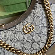 	 Bagsaaa Gucci Aphrodite small shoulderbeige GG bag - 25x 19x 7cm - 4