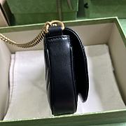 Bagsaaa Gucci GG Marmont matelassé chain mini black bag - 20x14.5x4cm - 6