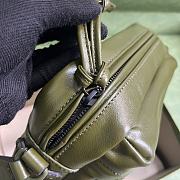 	 Bagsaaa Gucci Shoulder green bag with tonal Double G - 23.5x 15.5x 8cm - 6