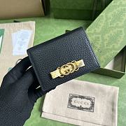 Bagsaaa Gucci Wallet with Interlocking G python bow -  W11cm x H17.5cm - 3