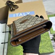 Bagsaaa GG top handle beige wallet - 20x 14x 4cm - 6