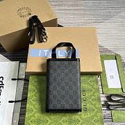 	 Bagsaaa GG top handle black wallet - 20x 14x 4cm - 3