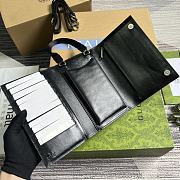	 Bagsaaa GG top handle black wallet - 20x 14x 4cm - 4