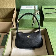 	 Bagsaaa Gucci Aphrodite mini shoulder bag black - W21cm x H12cm x D4cm - 1
