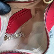 Bagsaaa Gucci GG Marmont matelassé red leather mini bag - 21.5x 11x 5cm - 5
