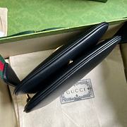 Bagsaaa Gucci Blondie GG mini black bag - 20x 13x 2.5cm  - 6