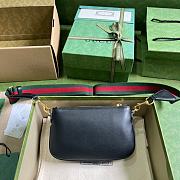 Bagsaaa Gucci Blondie GG mini black bag - 20x 13x 2.5cm  - 2