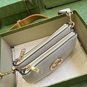 	 Bagsaaa Gucci Blondie GG mini white bag - 20x 13x 2.5cm - 4