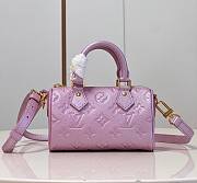 Bagsaaa Louis Vuitton Nano Speedy Bag - 16 x 10 x 7.5 cm - 1