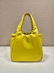 	 Bagsaaa Prada padded Prada Soft nappa-leather yellow bag - 30*26*17cm - 5