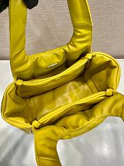 	 Bagsaaa Prada padded Prada Soft nappa-leather yellow bag - 30*26*17cm - 3